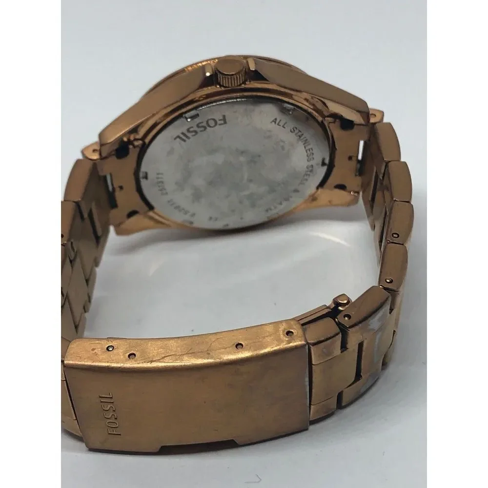 Fossil ES2811 Women Stainless Steel Analog Dial Quartz Genuine Wrist Watch RK345